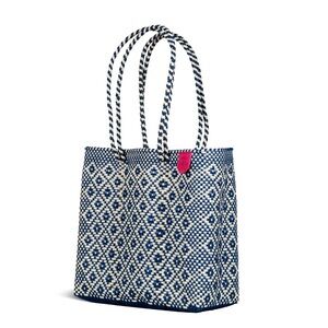 Tin Marin Blue and White Tote Bag